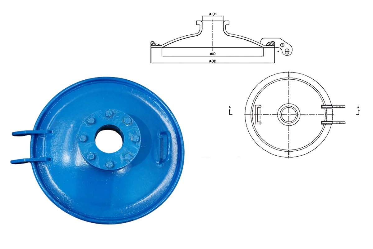 Manhole Cover 2D Structure - Glasskem