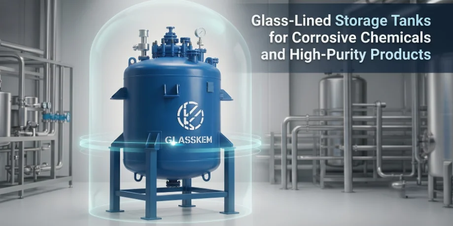 Glass-Lined Storage Tanks for Corrosive Chemicals and High-Purity Products