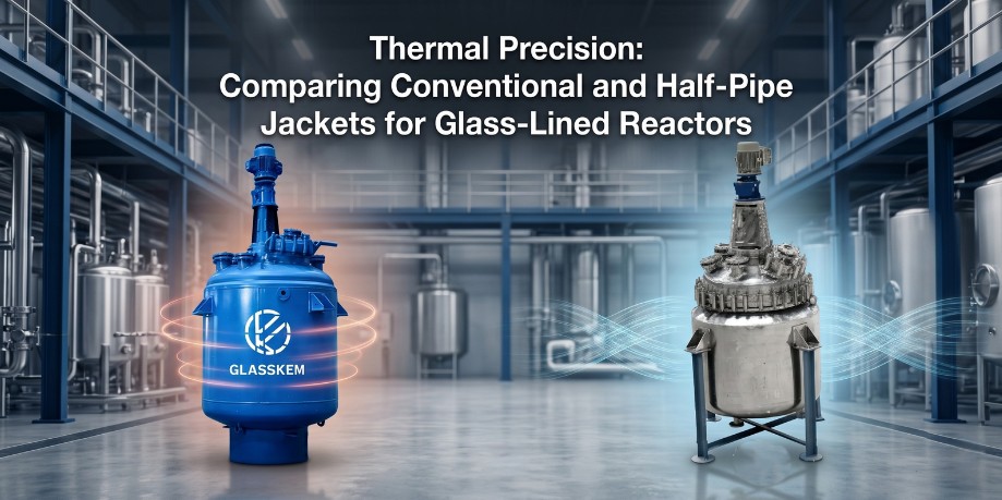 Thermal Precision: Comparing Conventional and Half-Pipe Jackets for Glass-Lined Reactors