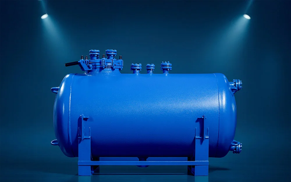 Glass Lined Horizontal Receiver Tanks - Glasskem